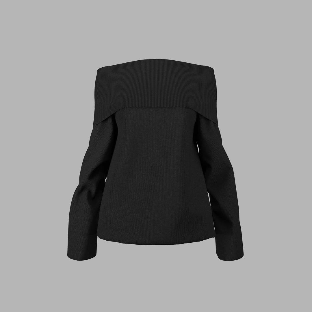 Pull aux Epaules Denudees