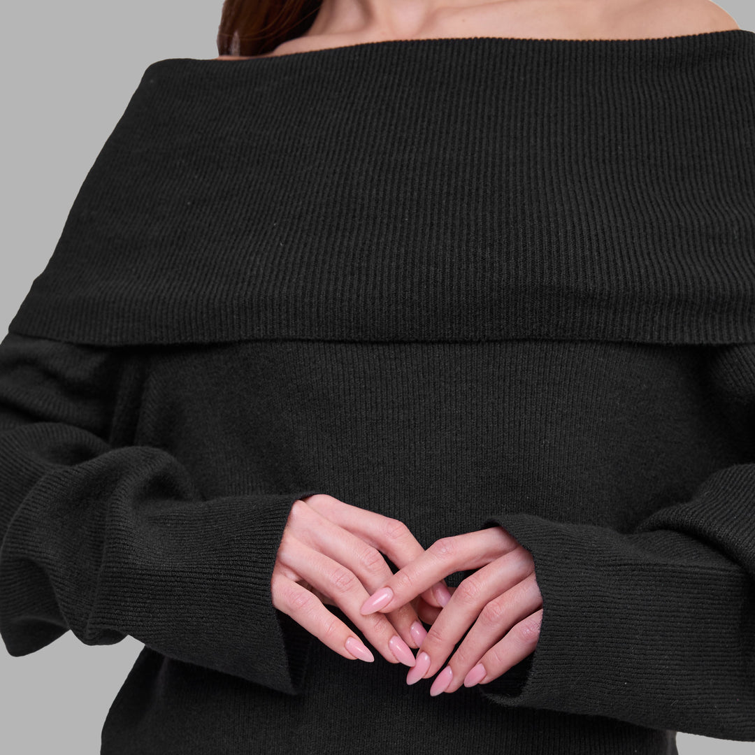 Pull aux Epaules Denudees